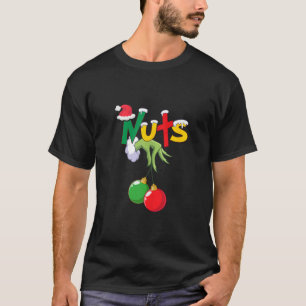Brustnuts Matching Chestnüsse Funny Christmas Coup T-Shirt