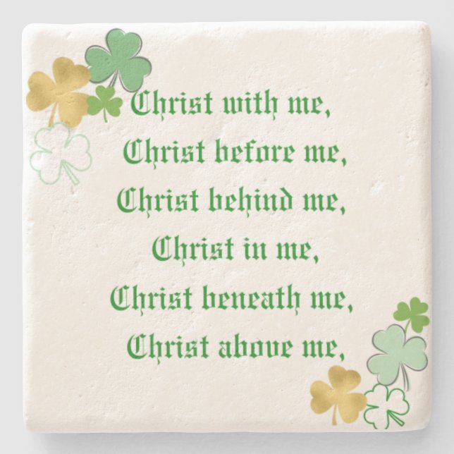 Brustplatte des St. Patrick Untersetzer (Vorderseite)
