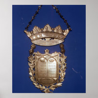 Brustschild oder Schild für Torah Scroll