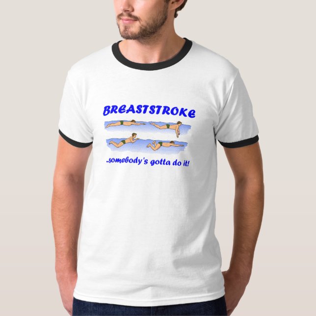 Brustschwimmen T-Shirt (Vorderseite)