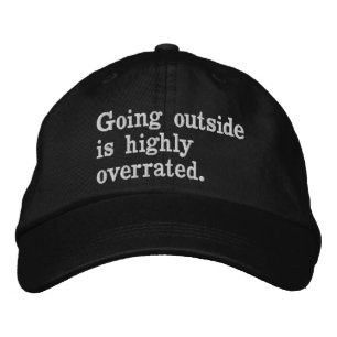 brutales minimalistisches Design Bestickte Baseballkappe