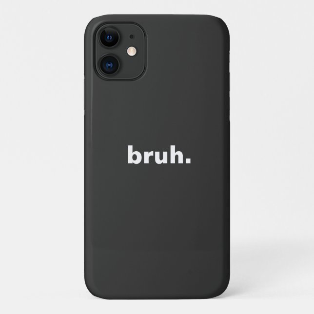 brutales minimalistisches Design Case-Mate iPhone Hülle (Rückseite)