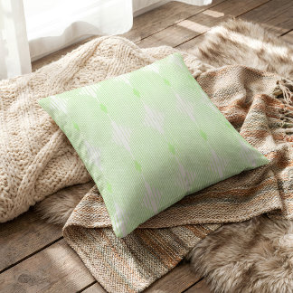 Brutalist Pulse: Pistaccio Green & White Kissen