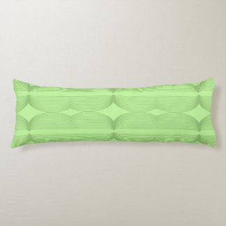 Brutalist Waves: Pistachio & Fresh Green Seitenschläferkissen