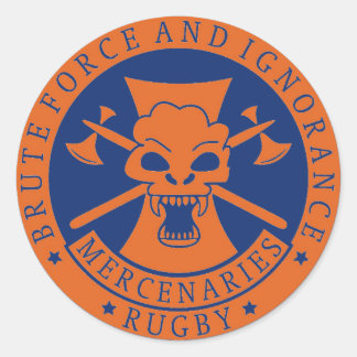 Brute Force and Ignorance 1,5 Zoll Stickers