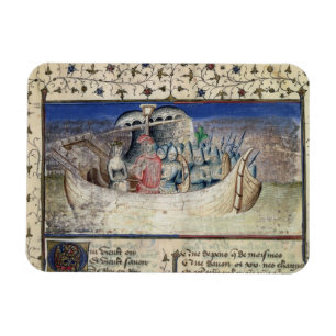 Brutus das Trojan Set-Segel für Großbritannien, Magnet