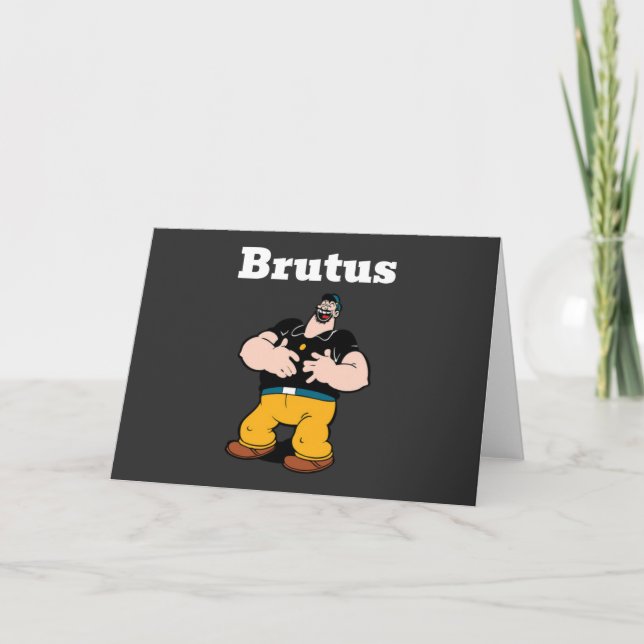 Brutus Greeting Card Dankeskarte (Vorderseite)