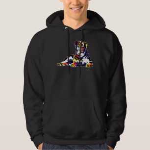 Brutus The Rottweiler Dark Hoodie