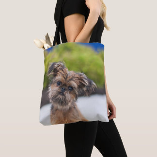 Bruxelles Griffon Cute Chien Chien Chien Sac fourr