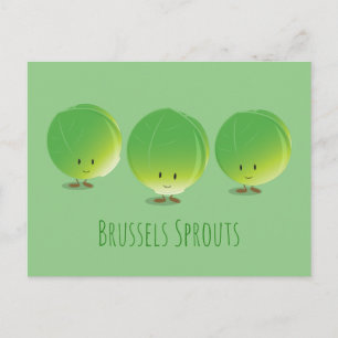 Bruxelles Sprouts   Carte postale
