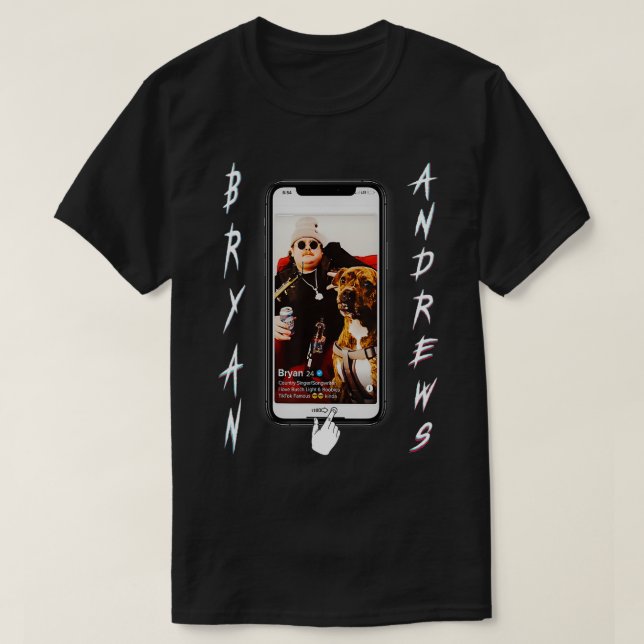 Bryan Andrews T-Shirt (Design vorne)