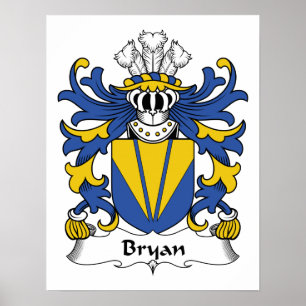 Bryan Familienwappen Poster