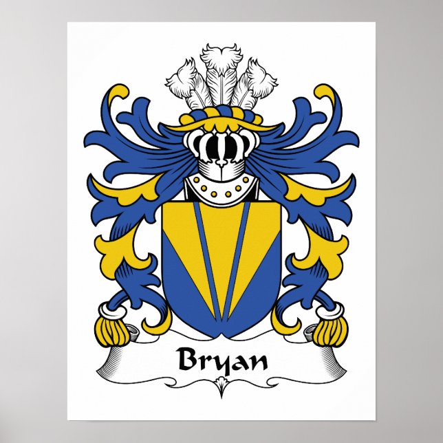 Bryan Familienwappen Poster (Vorne)