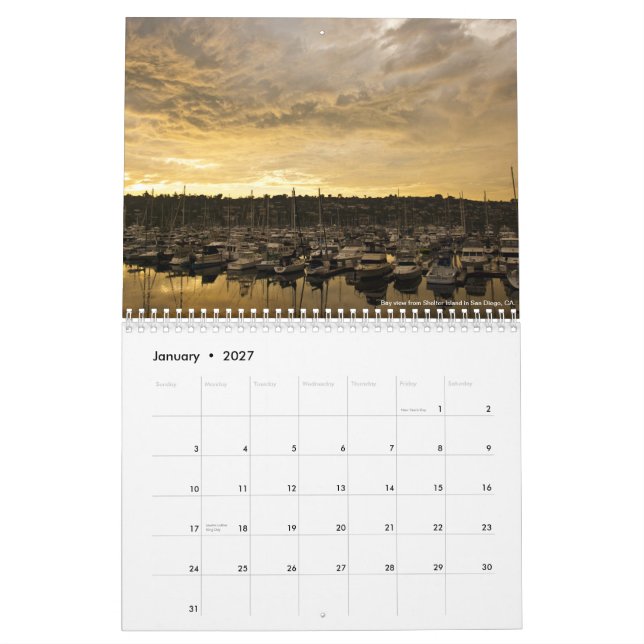 Bryan Fisher - un calendrier 2011 de photo (Jan 2027)