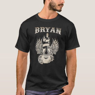 Bryan Guitar Music Outlaw 80er 90s Legends Live Fo T-Shirt