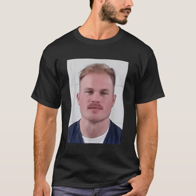 Bryan Mugshot Country Music T-Shirt (Vorderseite)