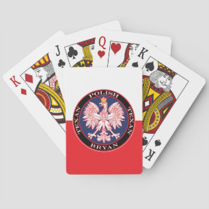 Bryan runder polnischer Texan Spielkarten