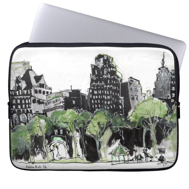 Bryant-Park Laptopschutzhülle (Vorderseite)