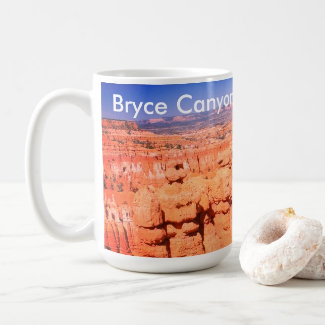Bryce Canyon Landscape, Utah Kaffeetasse (Mit Donut)