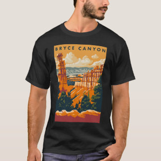 Bryce Canyon National Park Midjahrhundert Moderne T-Shirt