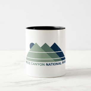 Bryce Canyon National Park Mountain Sun Zweifarbige Tasse