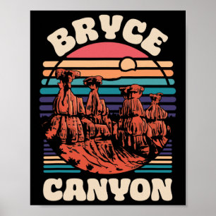 Bryce Canyon National Park Souvenir Outdoor-Wander Poster