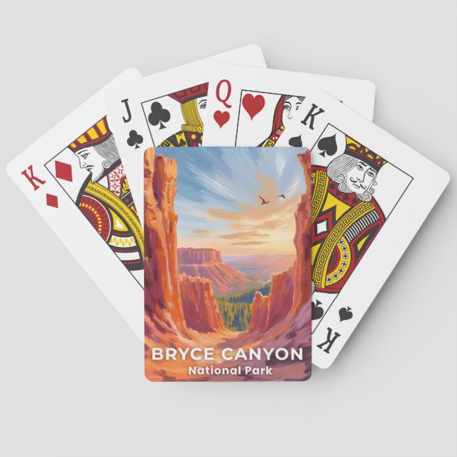Bryce Canyon National Park | Utah Travel Spielkarten (Rückseite)
