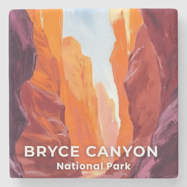 Bryce Canyon National Park | Utah Travel Steinuntersetzer (Vorderseite)