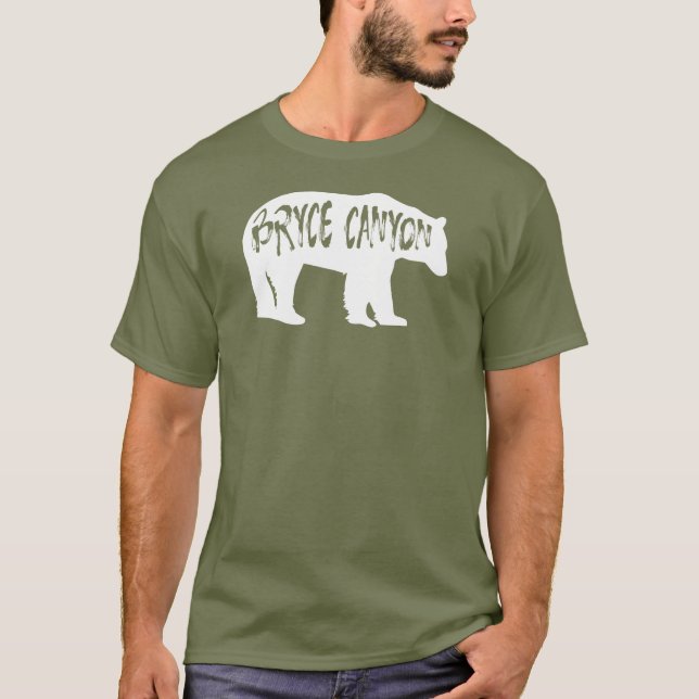 Bryce Canyon Nationalpark Bear T-Shirt (Vorderseite)
