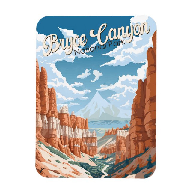 Bryce Canyon Nationalpark Locarno Magnet (Vertikal)