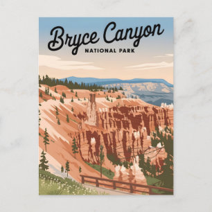 Bryce-Canyon-Nationalpark Postkarte