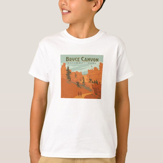 Bryce Canyon Nationalpark Rock Formationen T-Shirt (Vorderseite)
