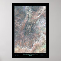 Bryce Canyon Nationalpark Satellitenposter