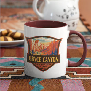 Bryce Canyon Nationalpark Travel Art Vintag Tasse