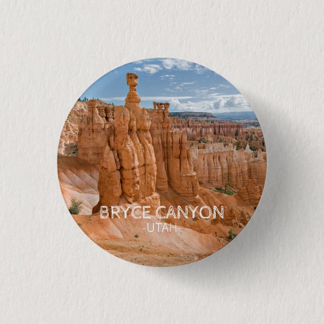 Bryce Canyon Nationalpark Utah Button (Vorderseite)