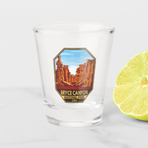 Bryce Canyon Nationalpark Utah Emblem Schnapsglas