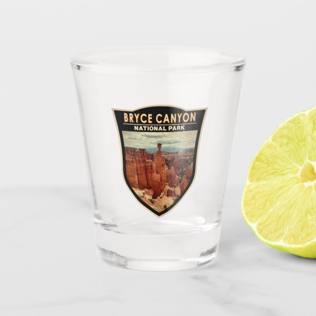 Bryce Canyon Nationalpark Utah Schnapsglas (Vorderseite)