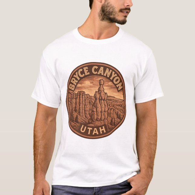 Bryce Canyon Nationalpark Utah T - Shirt (Vorderseite)