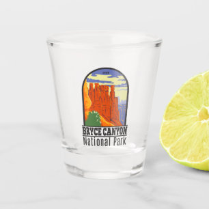 Bryce Canyon Nationalpark Utah Vintag Schnapsglas