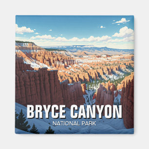 Bryce Canyon Nationalpark Utah Winter Magnet