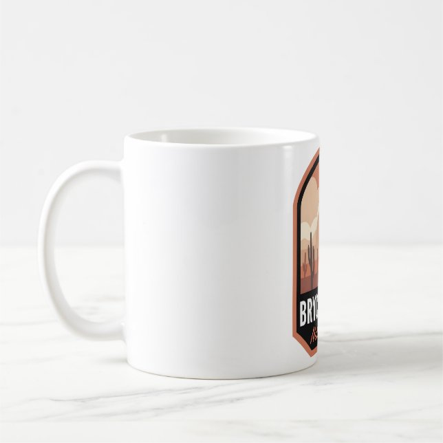 Bryce Canyon Nationalpark Wüste Cowboy Kaffeetasse (Links)