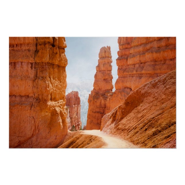 Bryce Canyon Nationalparkroute Poster (Vorderseite)