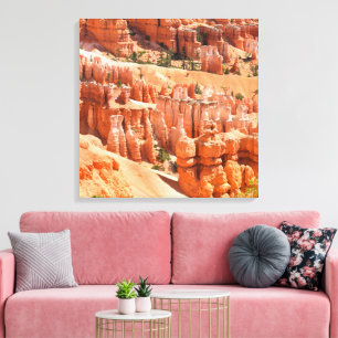 Bryce Canyon Park Utah Landschaft Hoodoos Foto Leinwanddruck