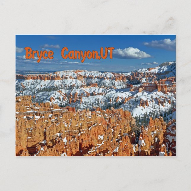 Bryce Canyon Postkarte (Vorderseite)