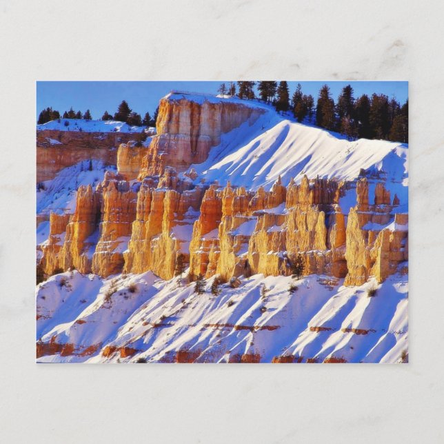 Bryce Canyon Sunrise 3 Postkarte (Vorderseite)