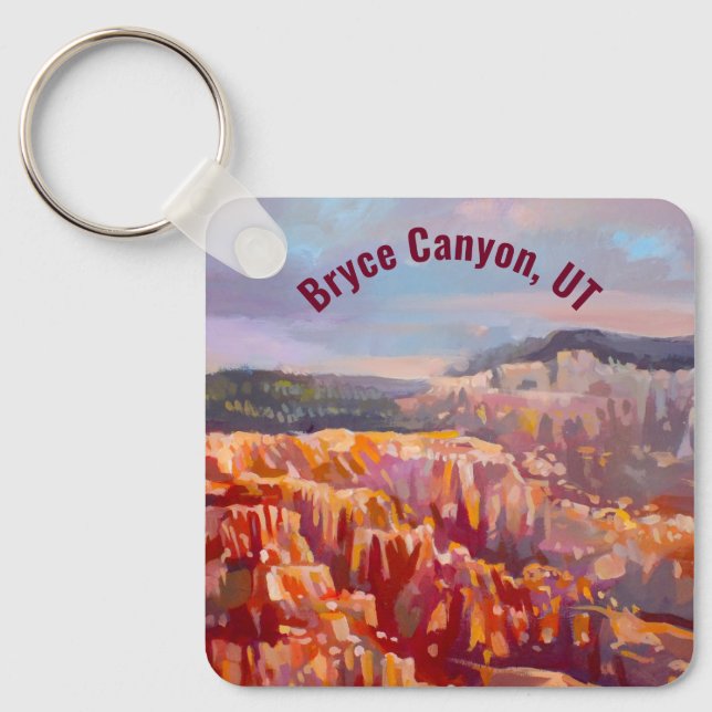 Bryce Canyon, UT - Inspiration Point Schlüsselanhänger (Vorderseite)