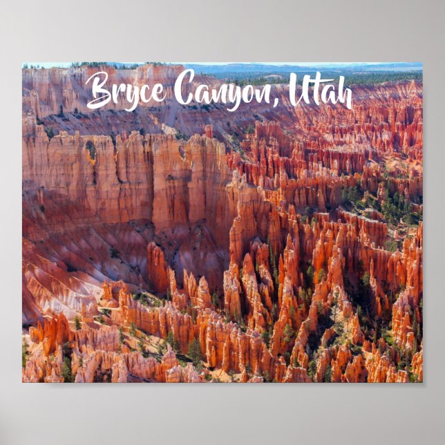 Bryce Canyon Utah Hoodoos Poster (Vorne)