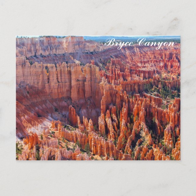 Bryce Canyon Utah Hoodoos Postkarte (Vorderseite)