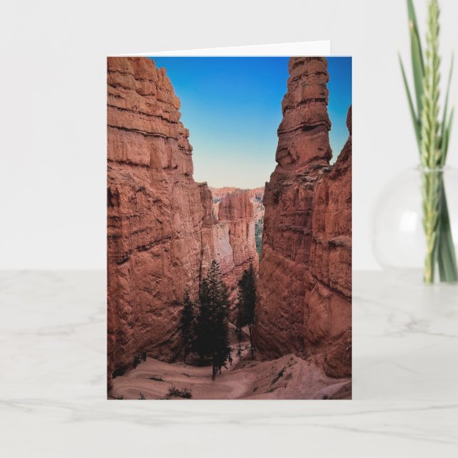 Bryce Canyon, Utah-Karte Karte (Vorderseite)