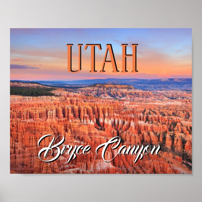 Bryce Canyon Utah Poster (Vorne)